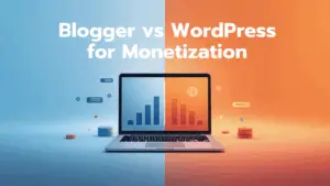 Blogger vs WordPress for Monetization